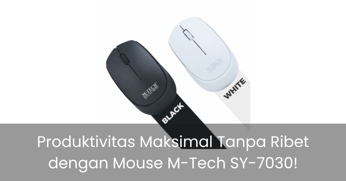 M-Tech SY-7030 warna hitam dan putih