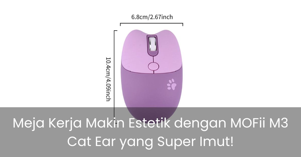 MOFii M3 warna ungu muda